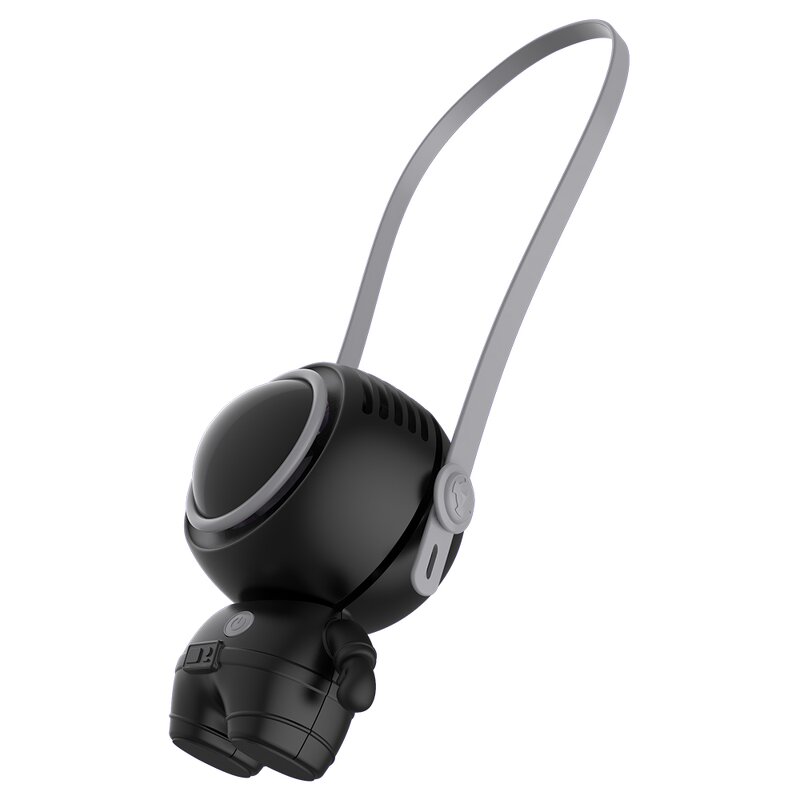 Neck Fan - Manufacturer USB Rechargeable Mini Electric Astronaut Leafless Hands Free