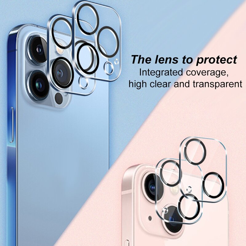 Lens Protector - Manufacturer HD Clear 9H Explosion-proof Tempered Glass iPhone13/14/15