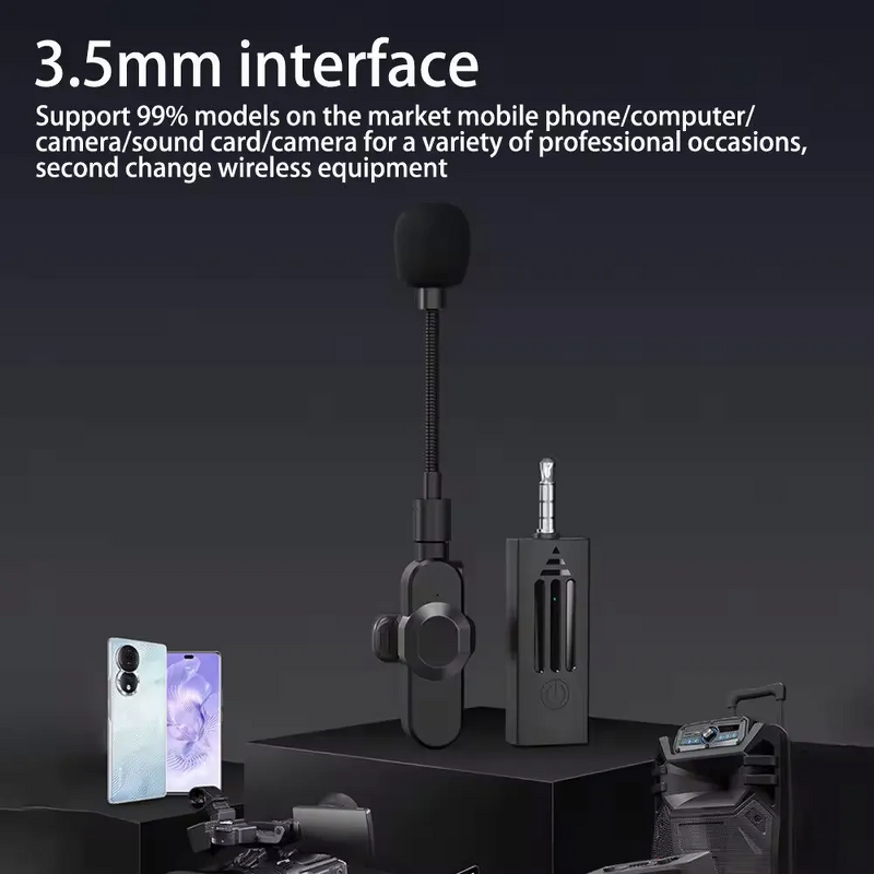 Lavalier Mic - Manufacturer Professional Wireless iPhone iPad Omnidirectional YouTube