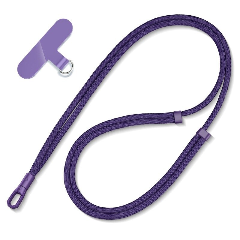 Phone Lanyard - Manufacturer 0.7mm 160cm Nylon Crossbody Detachable Patch Universal Strap