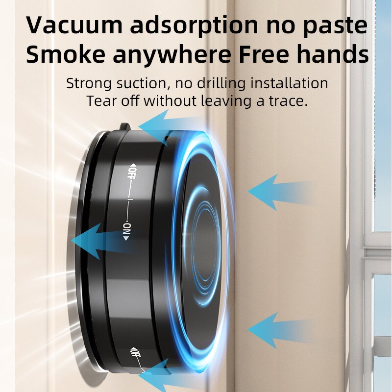 Car Phone Holder - Manufacturer 360° Rotatable Magnetic Electric Vacuum Waterproof Mount