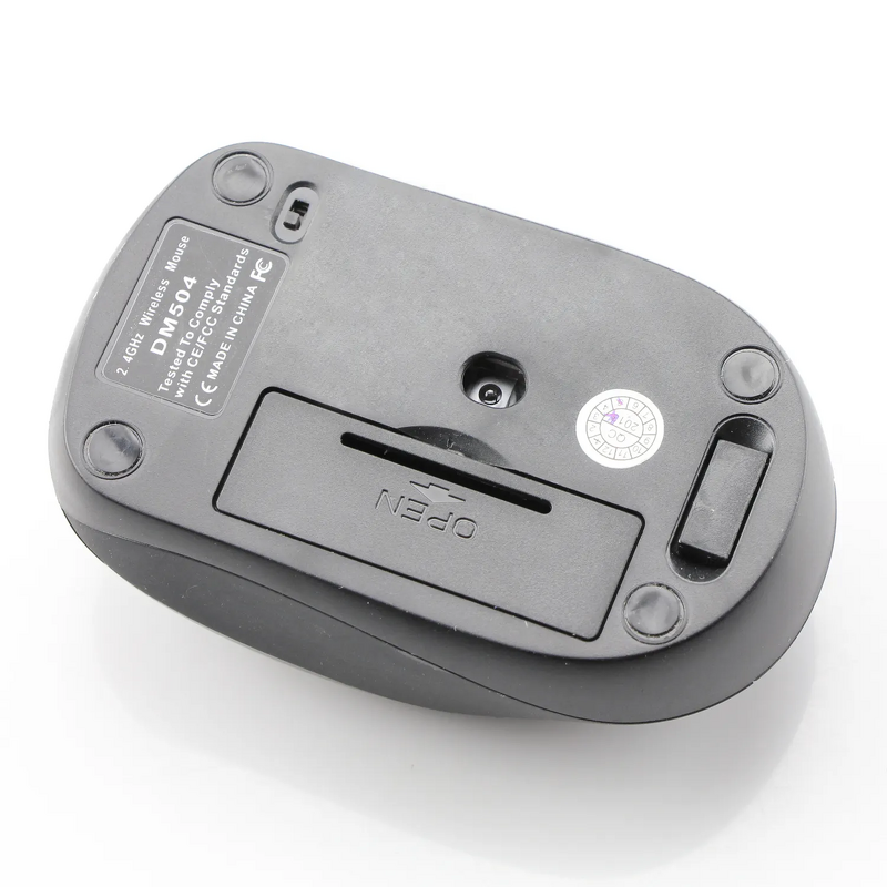 Wireless Mouse - Manufacturer Ultra-Thin 2.4G 1200DPI LED Mini Mobile Phone Laptop