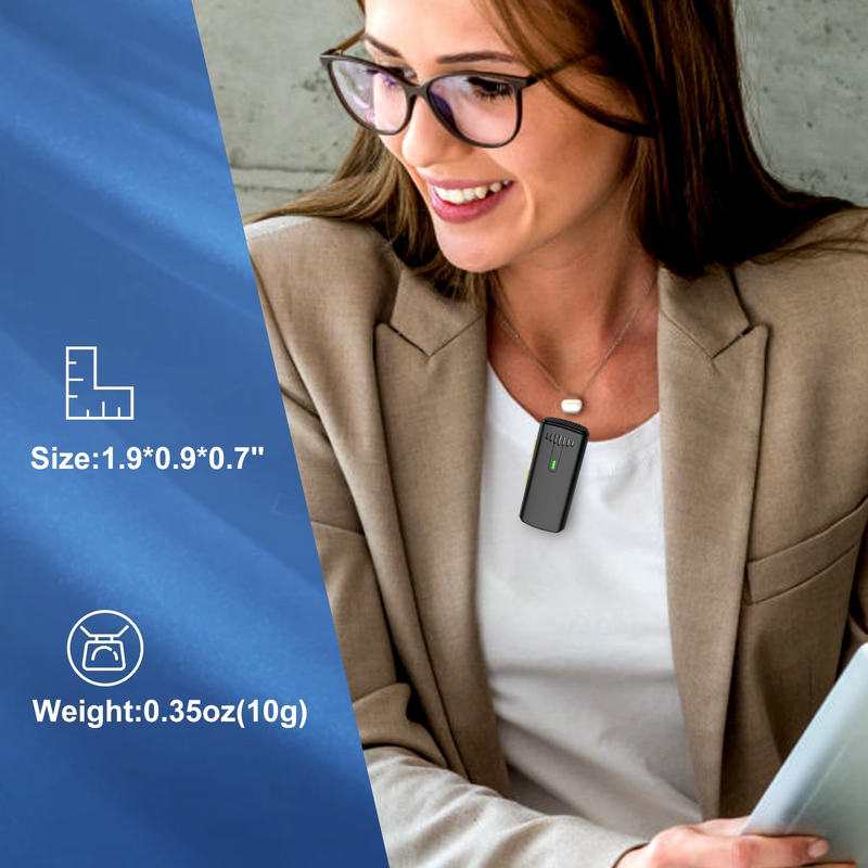 Lavalier Mic - Manufacturer 2.4GHz Handheld iPhone iPad Android 8-Hour Cardioid Ribbon