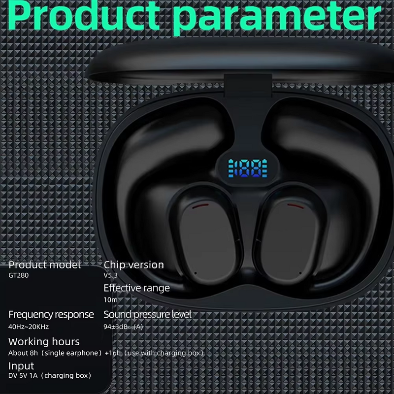 Wireless Earbuds - Manufacturer In-Ear Touch Control Sports Charging Bin LED Indicator