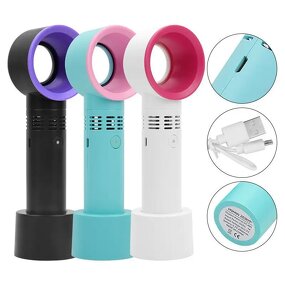 Eyelash Fan - Manufacturer USB Rechargeable Mini Bladeless Handheld Dryer Extension Blower