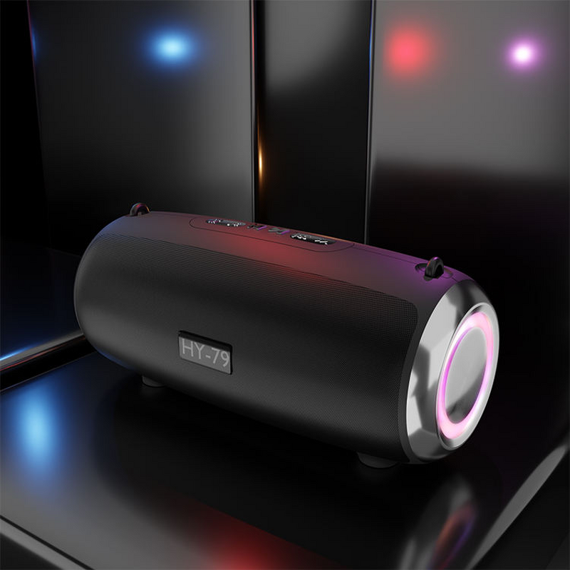 BT Speaker - Manufacturer Portable Outdoor RGB Wired Mic 3600mAh Metal Cabinet Phone