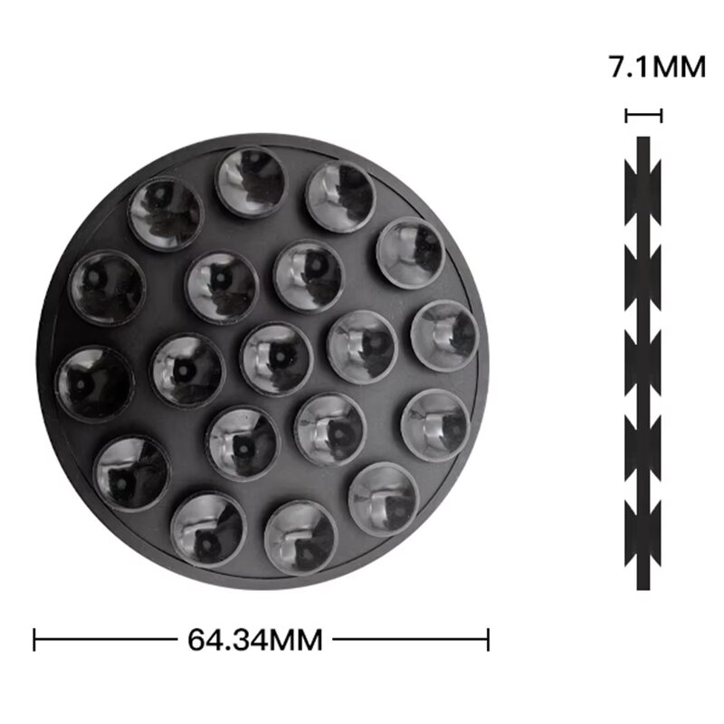 Phone Grip - Manufacturer Double Side Rubber Sucker Pad Silicone Mobile Phone Suction Cup