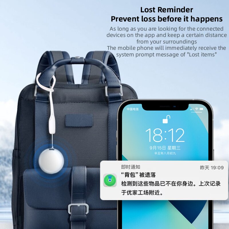 Smart Tracker - Manufacturer X01D Key Wallet Alarm Remote Finder AirTag Cases Global