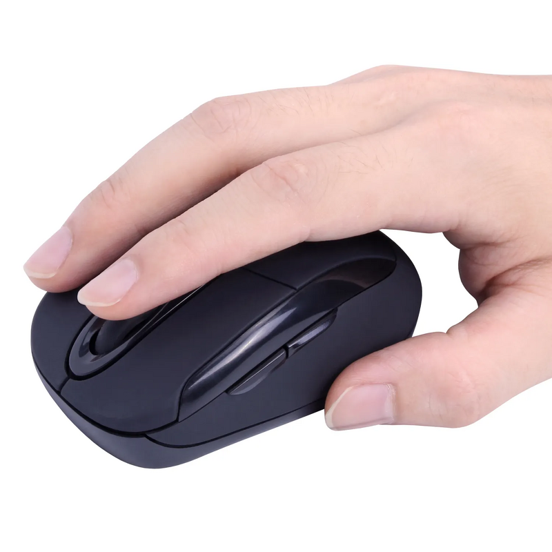 Wireless Mouse - Manufacturer Ultra-Thin 2.4G 1200DPI LED Mini Mobile Phone Laptop
