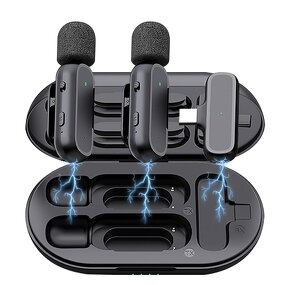 Lavalier Mic - Manufacturer Professional iPhone iPad Android Type C Charging Case Noise Reduction