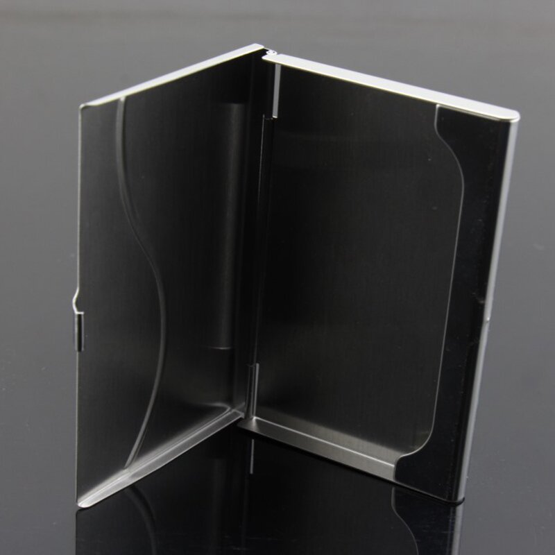 Card Holder - Manufacturer Anti-scan Metal Case Stainless Steel Name Card Protector