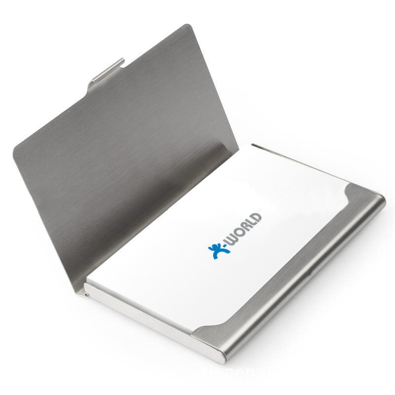 Card Holder - Manufacturer Anti-scan Metal Case Stainless Steel Name Card Protector