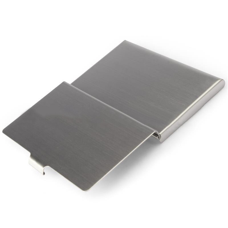 Card Holder - Manufacturer Anti-scan Metal Case Stainless Steel Name Card Protector