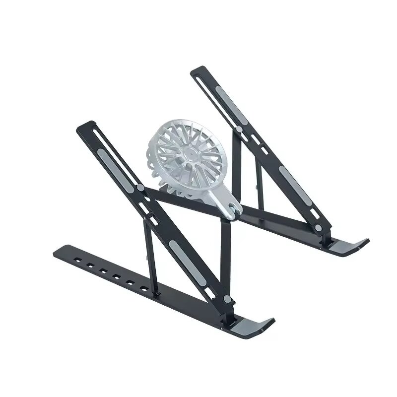Laptop Stand - Manufacturer Adjustable Height Foldable with Cooling Fan Laptop Tablet iPad