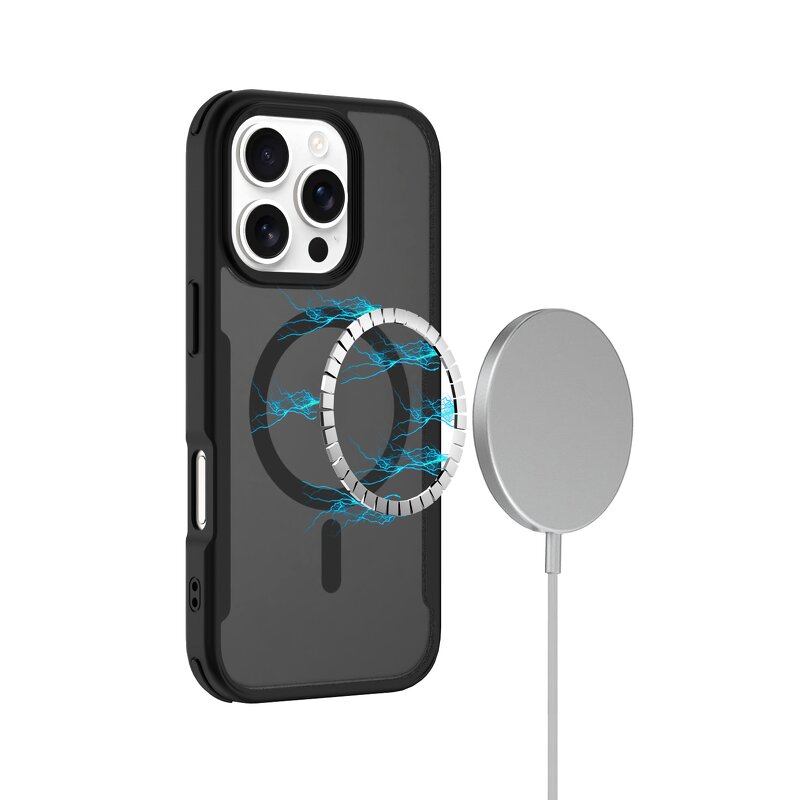 Phone Case - Manufacturer Super Drop-proof Translucent Magnetic Wireless Charging TPU PC iPhone16