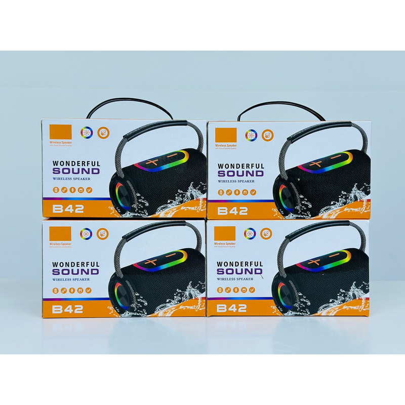 Gaming Speaker - Manufacturer Wireless RGB Low Bass 1200mAh Large Battery Outdoor Phone