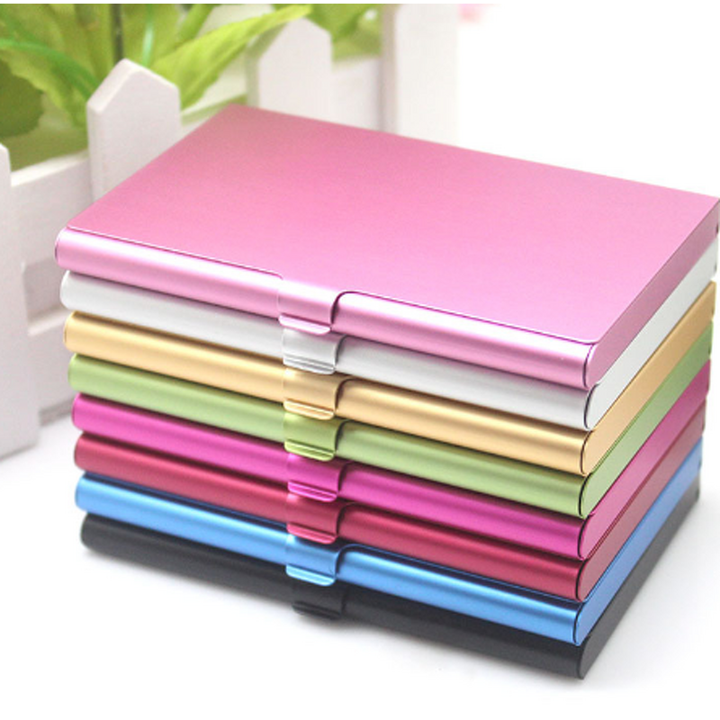 Card Case - Manufacturer Minimalist Business Metal Aluminium ID Credit Card Corporate Gift