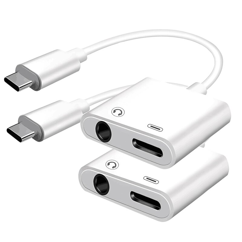 Audio Adapter - Manufacturer USB C to 3.5mm PD Fast Charging iPhone15/16 Pro Laptop