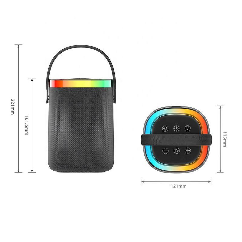 BT Speaker - Manufacturer Wireless IPX5 Waterproof RGB BT5.3/AUX TWS Metal Cabinet
