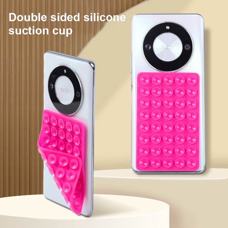 Phone Mount - Manufacturer Double-Sided Silicone Suction Cup Anti-Slip Adhesive iPhone