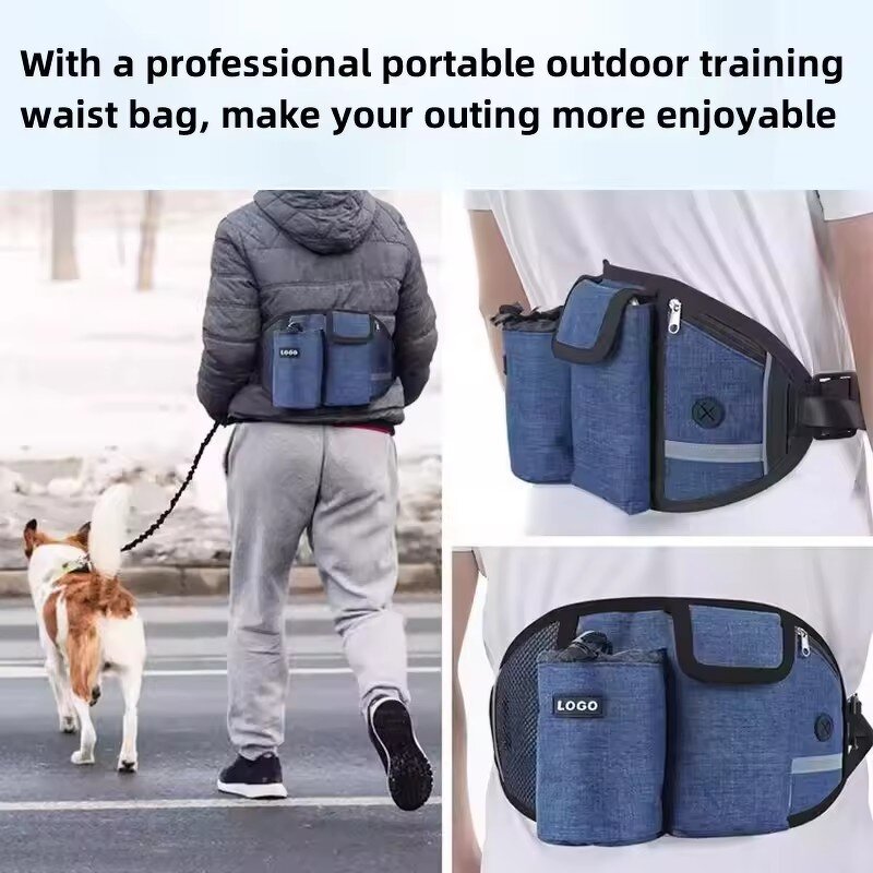 Pet Leash - Manufacturer Retractable Elastic Optional Waist Belt Water Bottle Holder Running