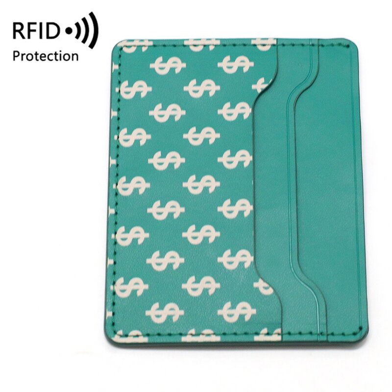 Men's Wallet - Manufacturer 2025 Minimalist PU RFID Custom Logo Coin Purse Money Clip