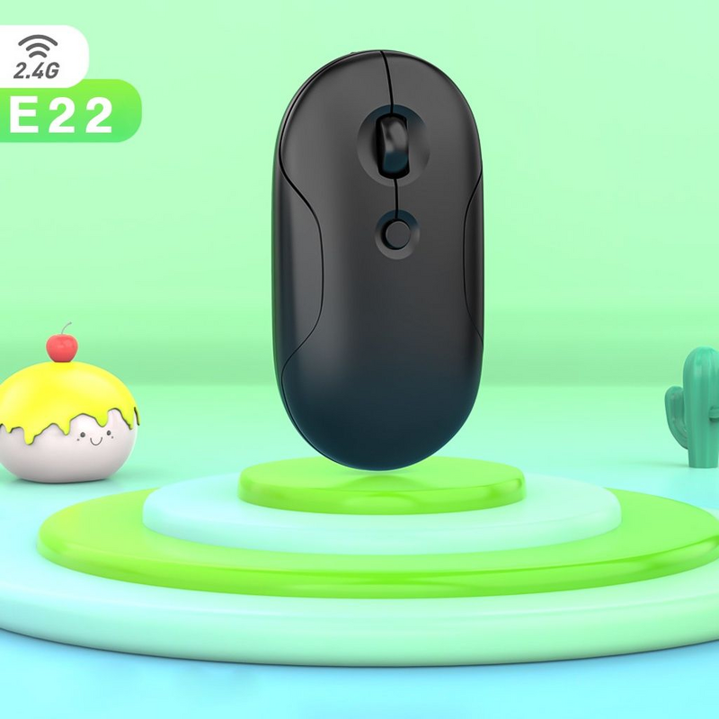 Gaming Mouse - Manufacturer Dual-Mode BT5.0+2.4G Rechargeable LED Mini Android Laptop