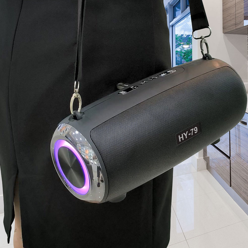 BT Speaker - Manufacturer Portable Outdoor RGB Wired Mic 3600mAh Metal Cabinet Phone