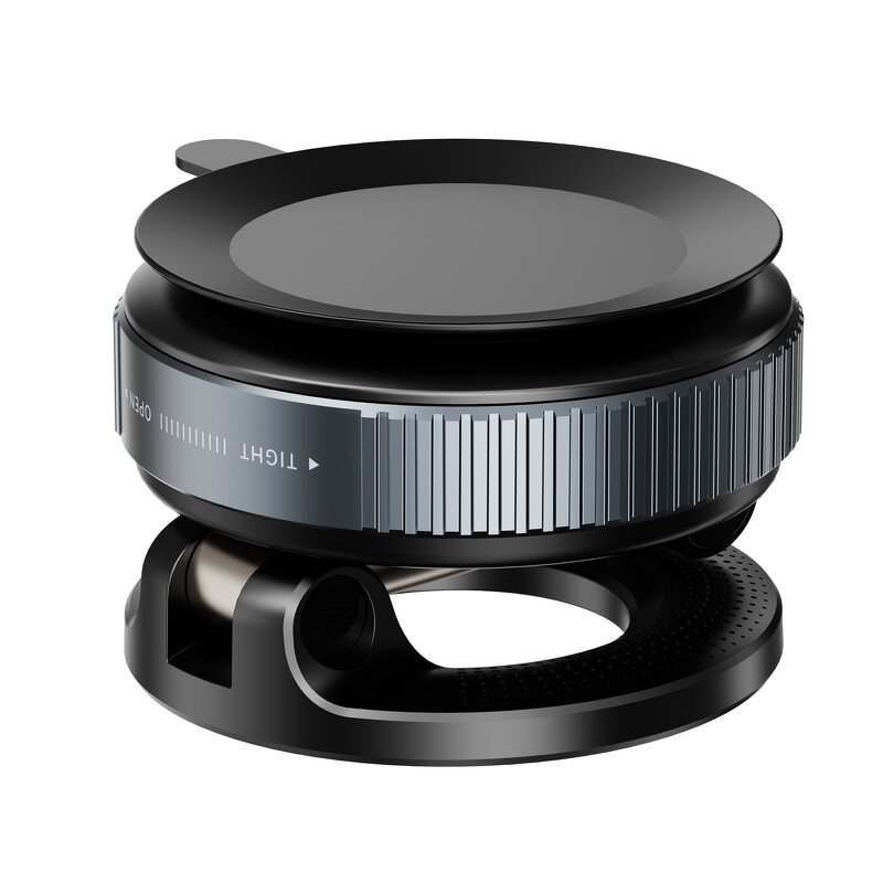 Phone Holder - Manufacturer 360° Vacuum Magnetic Suction Extendable Car Gym Mirror Shower