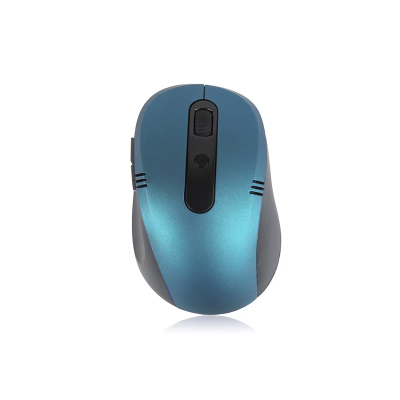Wireless Mouse - Manufacturer 4-Button 2.4G 1600DPI Backlit LED Chromebook Mac 3D
