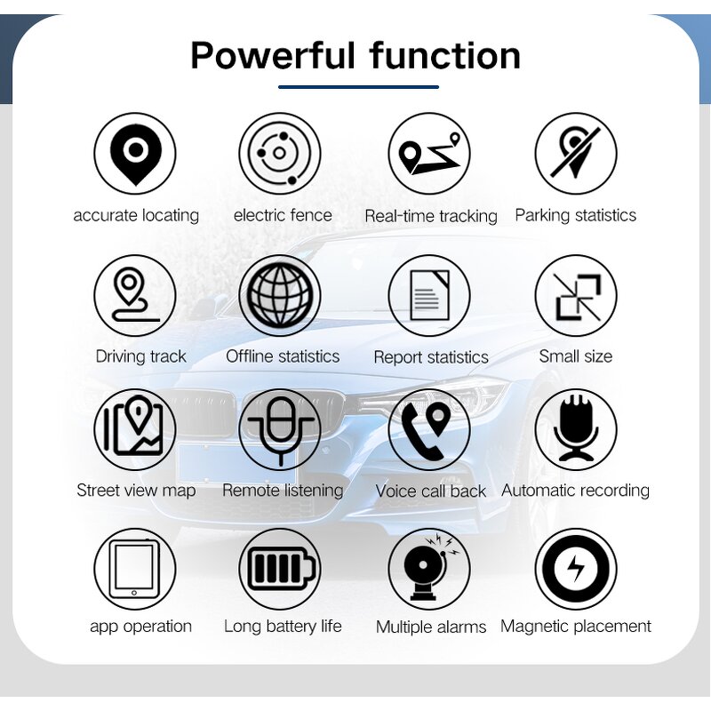 GPS Tracker - Manufacturer Mini Real Time Recording SOS Track Playback 2G App Global