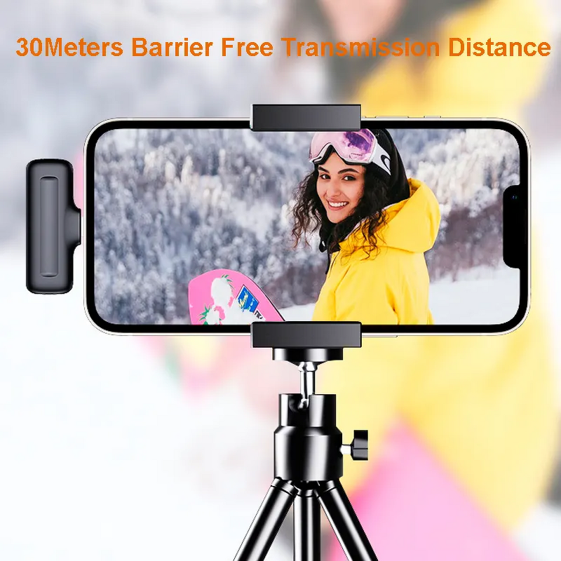 Lavalier Mic - Manufacturer 2.4GHz Type-C Metal Lapel Android TikTok Live Stream