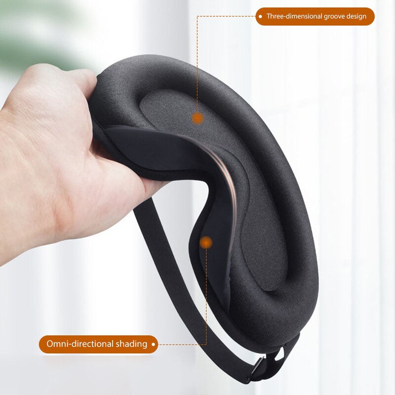 Eye Mask - Manufacturer 3D Breathable Black Shading Protective Sleep Cover Wholesale