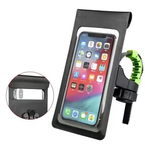 Bicycle Bag - Manufacturer TPU Touch Screen Waterproof Swivel Phone Holder Cycling Rear