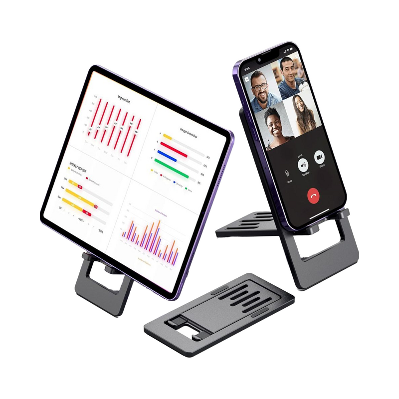 Phone Stand - Manufacturer Foldable Alloy PC 4.0-7.0" iPhone Samsung Google Smartphone