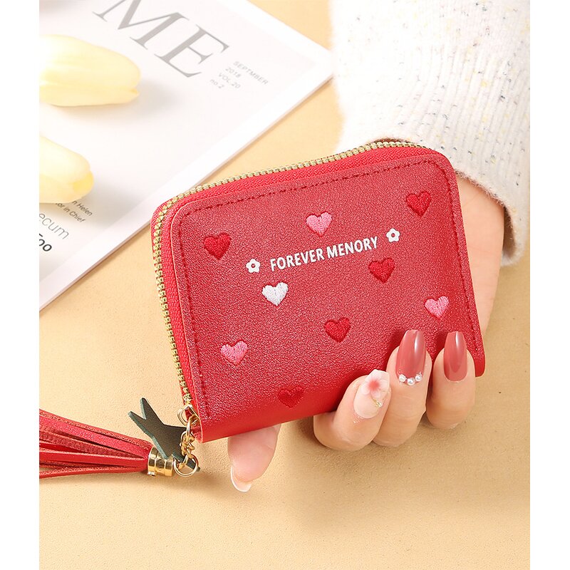 Women's Wallet - Manufacturer Vintage Kawaii Zipper Card Holder Coin Purse Clutch Change Bag