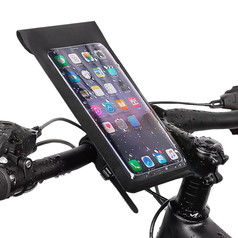 Bicycle Bag - Manufacturer TPU Touch Screen Waterproof Swivel Phone Holder Cycling Rear