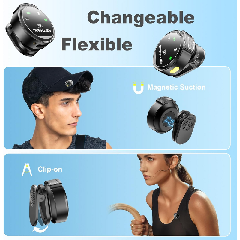 Lavalier Mic - Manufacturer USB-C iPhone16/15/Android 48KHz/24Bit 150ft Range