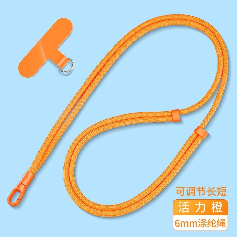 Phone Lanyard - Manufacturer 0.7mm 160cm Nylon Crossbody Detachable Patch Universal Strap
