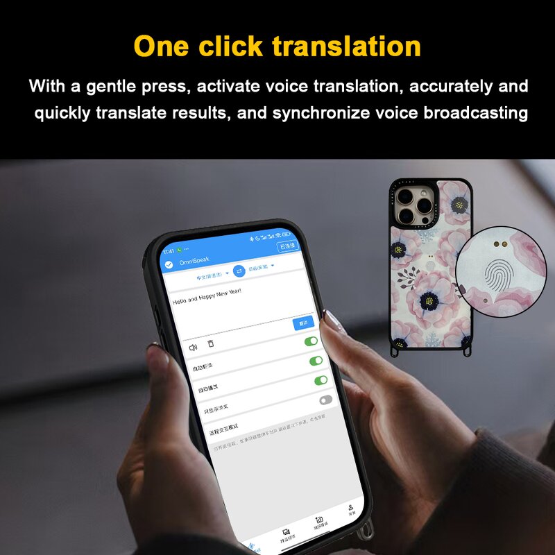 Phone Case - Manufacturer 2025 AI Intelligent Translation iPhone16e/16/15/14/13 Pro Max