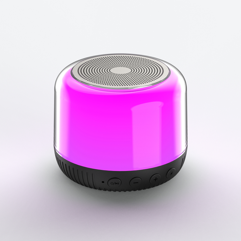 Mini Speaker - Manufacturer Portable Wireless RGB LED 7 Color Night Light Waterproof
