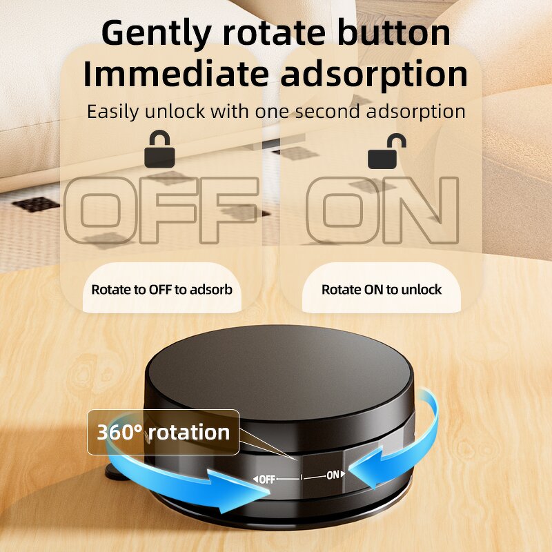 Car Phone Holder - Manufacturer 360° Rotatable Magnetic Electric Vacuum Waterproof Mount