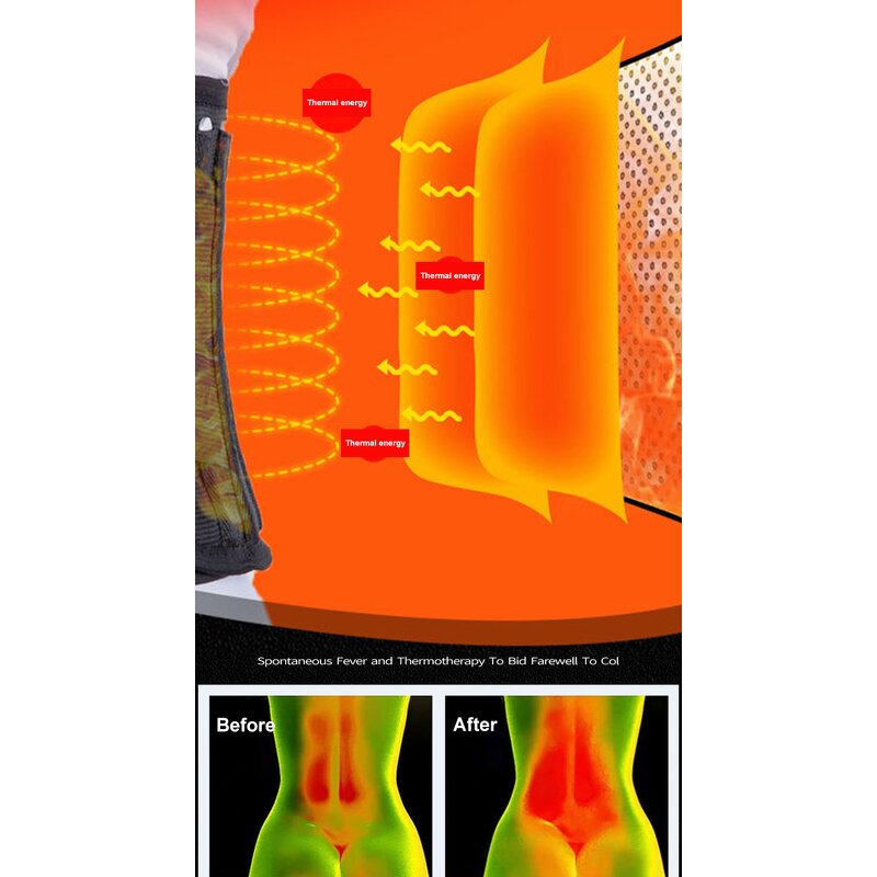 Heating Belt - Manufacturer 20 Magnets Waist Abdomen Self-Heating Warm Health Care Men Women