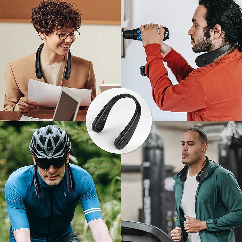 Neck Fan - Manufacturer Best Seller Wearable Cooling Rechargeable Hands Free Bladeless