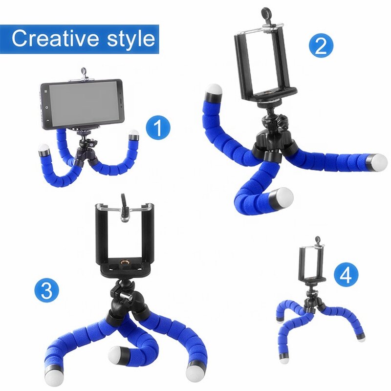 Phone Stand Manufacturer - 360 Degree Rotating Flexible Tripod Desktop