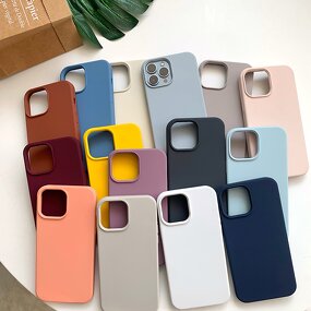 Phone Case Manufacturer - Luxury Liquid Silicone for iPhone Pro Max