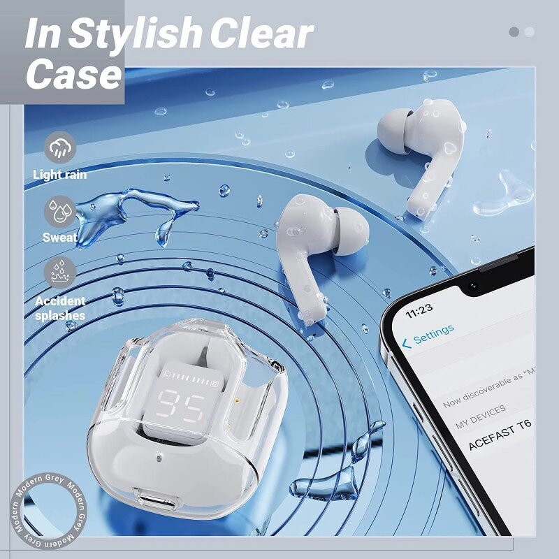 TWS Earphones Manufacturer - Air31 Crystal Portable Mini True Wireless