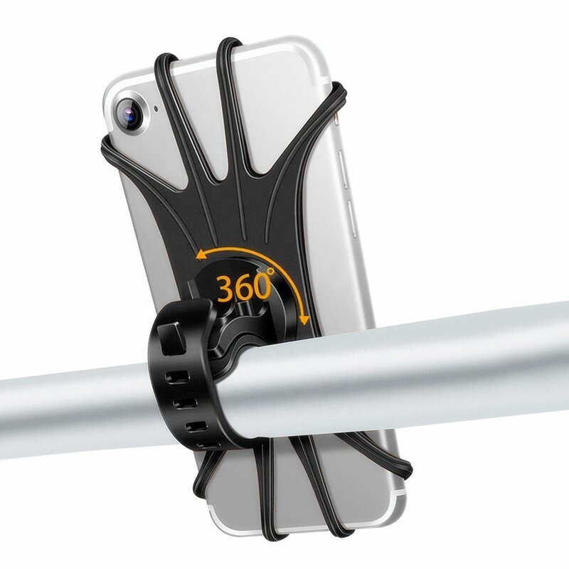 Bicycle Phone Holder Manufacturer - Universal Adjustable Silicone for Motorcycle