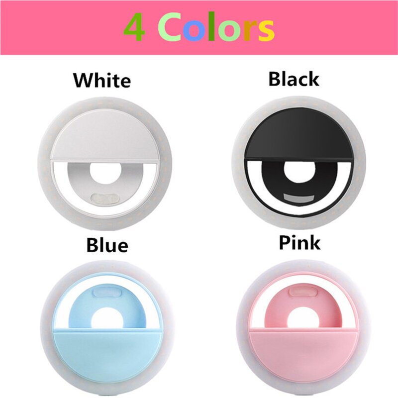 Ring Flash Light Manufacturer - Portable 36 LED Universal Selfie Lamp