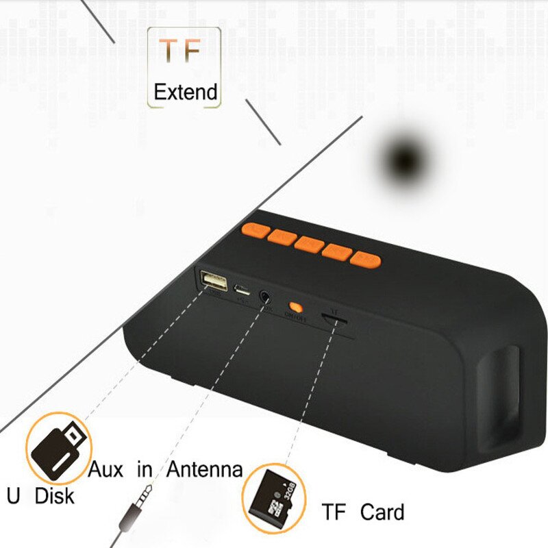 Wireless Speaker Manufacturer - SC208 BT Audio Stereo Subwoofer TF USB FM